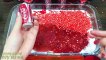 Series RED COCA COLA Slime | Mixing Random Things into GLOSSY Slime | Satisfying Slime s #635