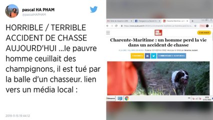Charente-Maritime. Confondu avec du gibier, un cueilleur de champignons tué par un chasseur