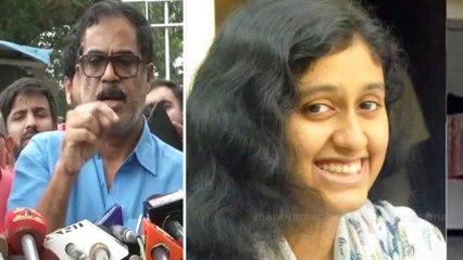 Fathima latheef's father met Chennai police commissioner Viswanathan