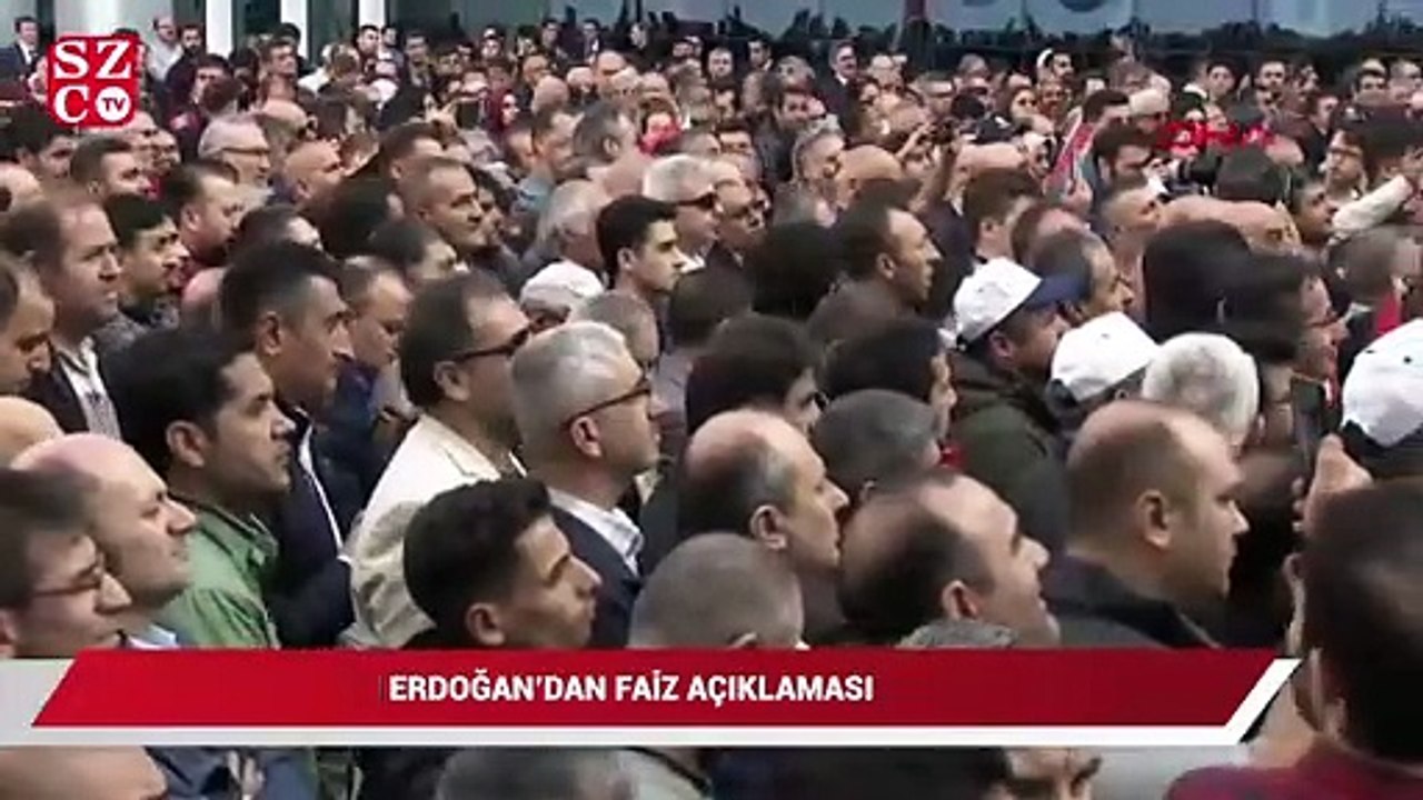 Cumhurbaşkanı Erdoğan’dan faiz açıklaması