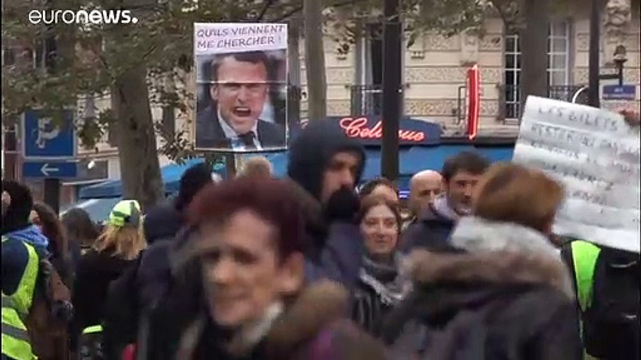 "Желтые жилеты" отмечают 1-ю годовщину