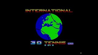 International 3D Tennis (ZX Spectrum) - Until I Die 2