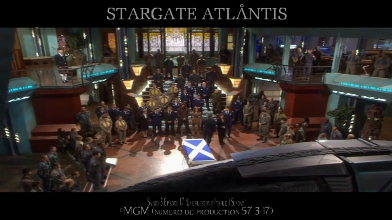 STARGATE ATLANTIS | les funérailles du Dr Carson Beckettᴴᴰ [EXTRAIT]
