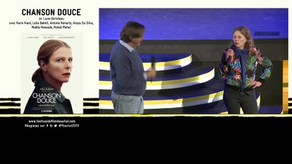 "Chanson douce" film de Lucie Borleteau, débat d'après projection au Festival du Film de Sarlat