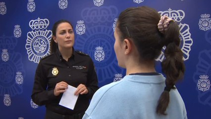 La portavoz de la Policía Nacional, María Buyo