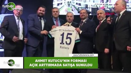 Ahmed Kutucu'nun forması açık artırmada satışa sunuldu