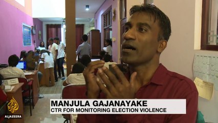 Sri Lanka election: Voting closes in tight presidential race