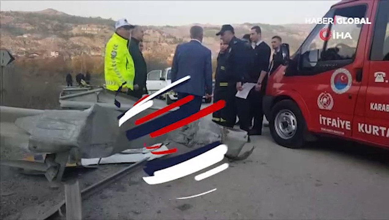Karabük'te trafik kazası: 3 ölü, 2 yaralı