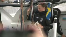 Greta Thunberg afronta su cuarto día de navegación para llegar a España desde EE.UU.