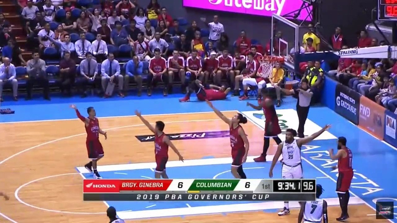 Ginebra vs Columbian - 1st Qtr November 15, 2019 - Eliminations 2019 PBA Govs Cup