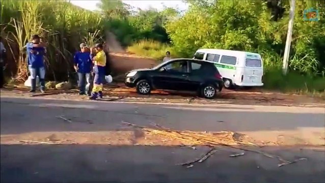 Acidente na PE 75 entre Itambé e Goiana