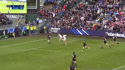 Champions Cup : L'Ulster fait déjà un coup à Bath