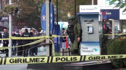 Şüpheli çanta polisi alarma geçirdi