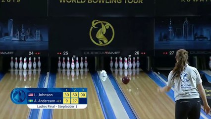 Liz Johnson v Anna Andersson - Highlights - 13th Kuwait Open Stepladder 3 v 4