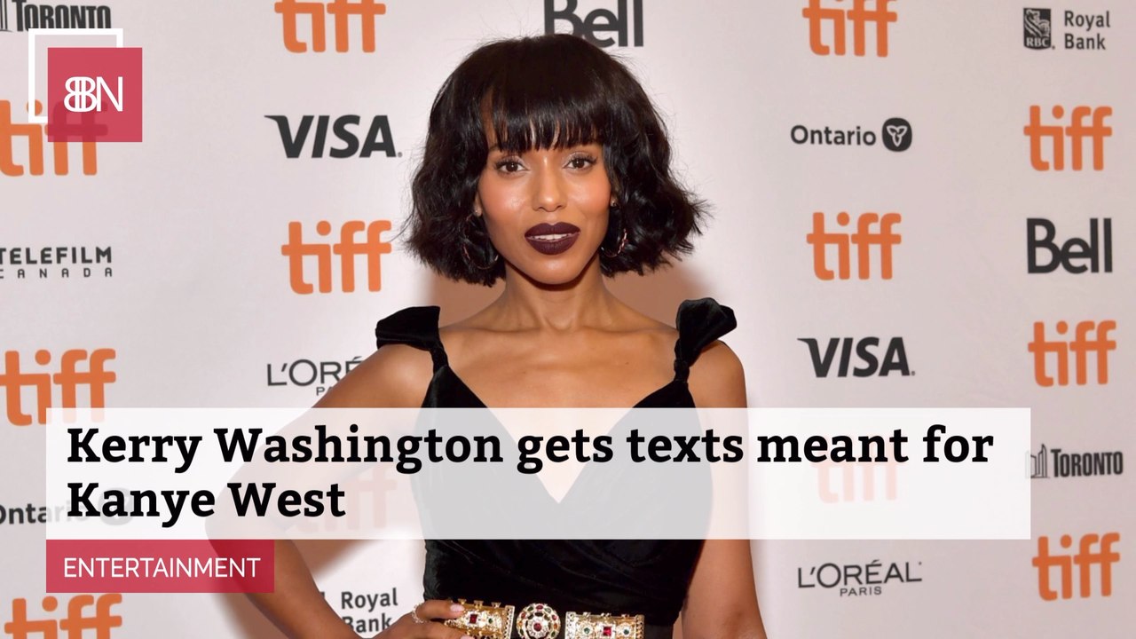 Kerry Washington Gets The Wrong Text