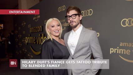 Hilary Duff And Her Husbands Tattoo