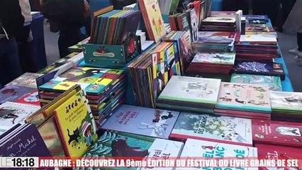 Aubagne : découvrez la 9e édition du festival du livre Grains de sel