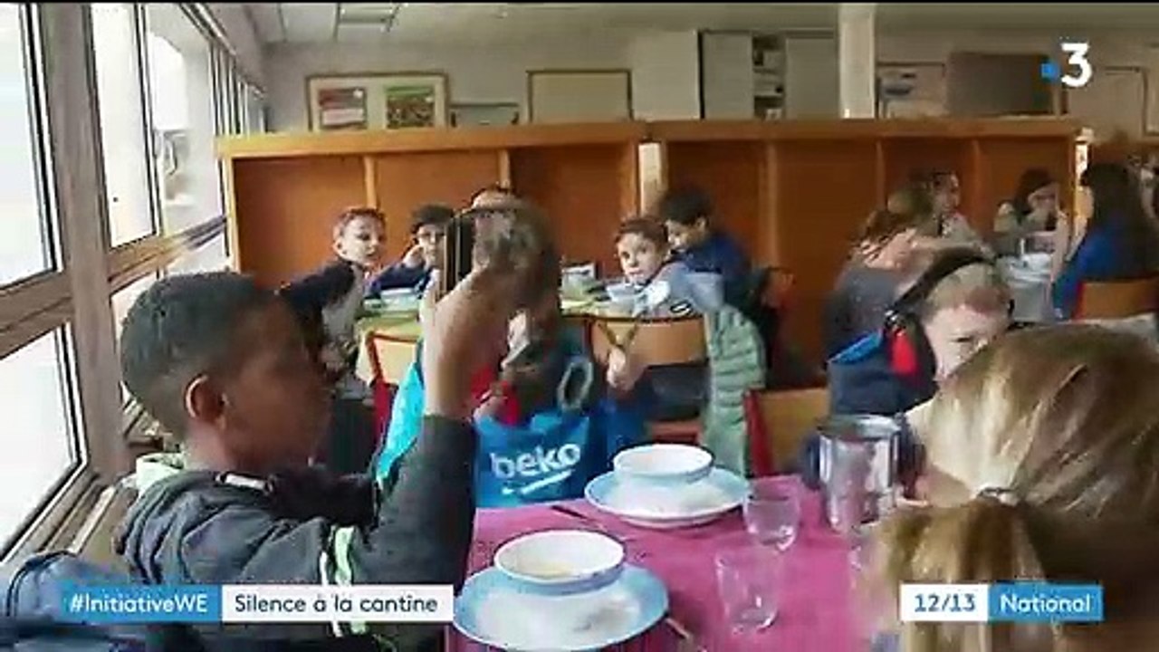 Ille-et-Vilaine : une initiative pour limiter le bruit dans une cantine scolaire