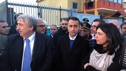 Di Maio a Villaricca, alla Cava Alma (16.11.19)