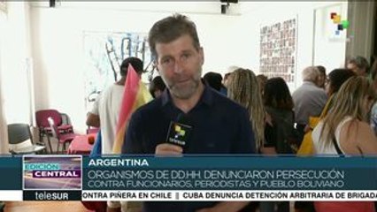 Argentina: org. sociales continúan repudiando golpe en Bolivia