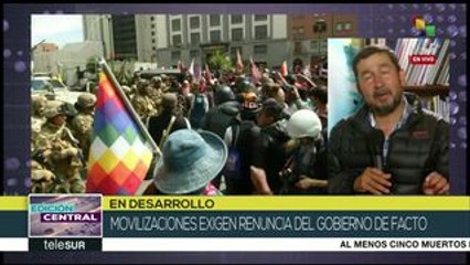 Por lo menos 15 muertos en Bolivia en 4 días de gobierno de facto
