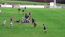 Magnifique essai inscrit par Corentin Brutus (Suresnes) contre Villefranche-sur-Saône