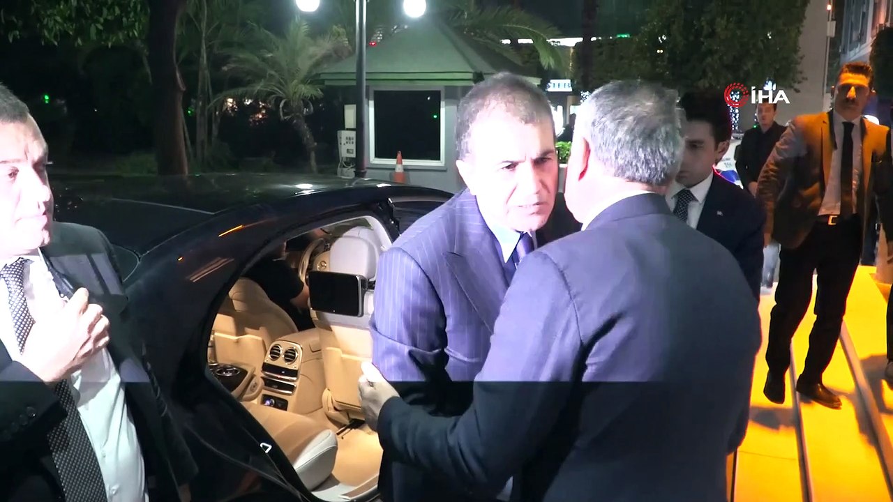 Ak Parti Sözcüsü Ömer Çelik, CHP’li Adana Büyükşehir Belediyesini ziyaret etti