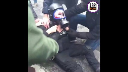 Gilets Jaunes : Un journaliste a-t-il été blessé cet après-midi lors de la manifestation Place d'Italie à Paris ?