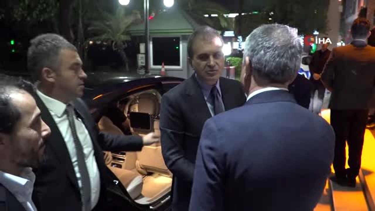 Ak Parti Sözcüsü Ömer Çelik, CHP'li Adana Büyükşehir Belediyesini ziyaret etti