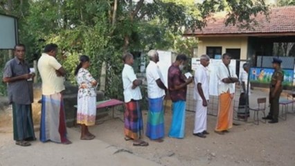 Sri Lanka vota presidenciales presionada por el miedo a los atentados