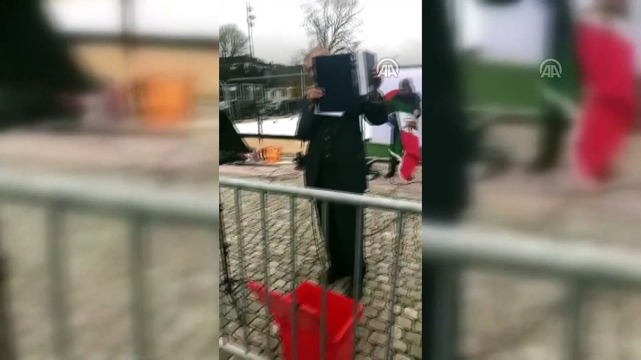 Norveç'te aşırı sağcı grup SION'dan İslamiyet karşıtı gösteri - STOCKHOLM