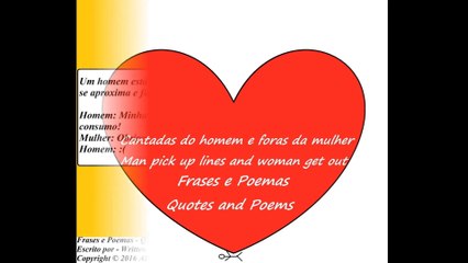 Cantadas do homem e foras da mulher: Padaria e sonho! [Frases e Poemas]
