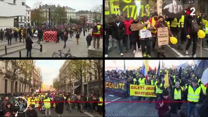 "Gilets jaunes" : des rassemblements partout en France