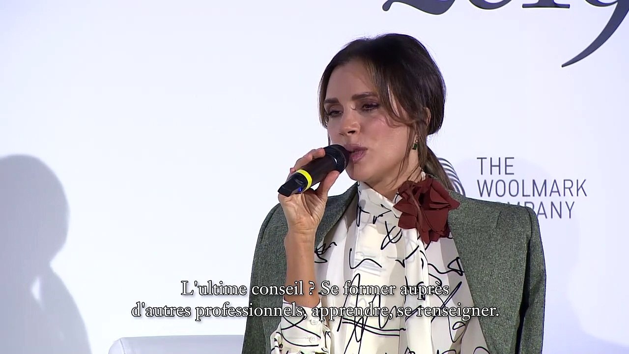 Vogue Fashion Festival 2019 - Victoria Beckham livre ses conseils aux jeunes créateurs