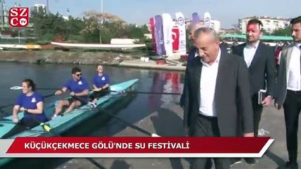 Küçükçekmece Gölü’nde Su Festivali
