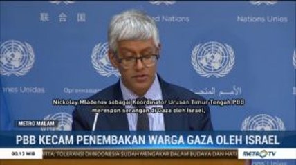 PBB Kecam Penembakan Warga Gaza oleh Israel