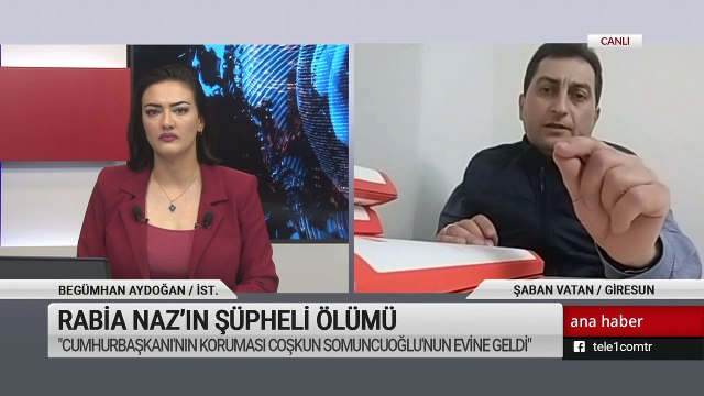 Rabia Naz'ın babasın Şaban Vatan, davaya ilişkin çarpıcı detayları Tele1'e anlattı