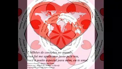7 bilhões de corações no mundo, e fui me apaixonar pelo seu! [Frases e Poemas]