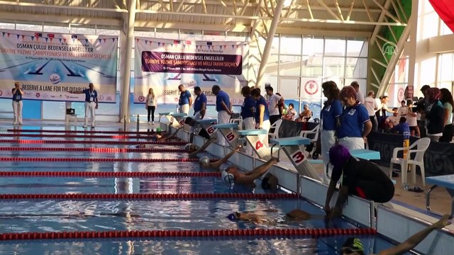 Osman Çullu Bedensel Engelliler Türkiye Yüzme Şampiyonası başladı - ISPARTA