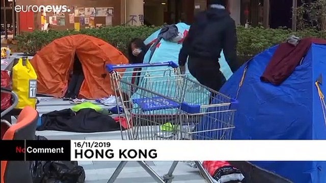 Συνεχίζεται η κατάληψη στο πολυτεχνείο του Χονγκ Κονγκ