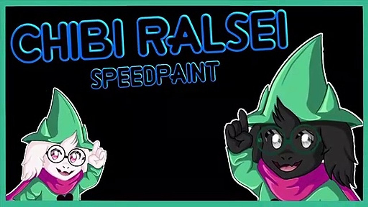 DELTARUNE Ralsei chibi- Speedpaint