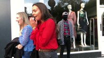 Women Scream so Loud at being scared by a Fake Mannequin