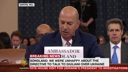 Schiff: Sondland testimony 'very important moment in the history of this inquiry