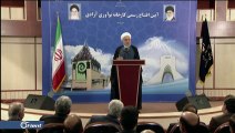 روحاني يزعم أن أجانب يقفون وراء المظاهرات العارمة في إيران