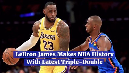 LeBron James Is A Triple-Double King