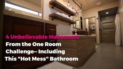 4 Unbelievable Makeovers From the One Room Challenge—Including This "Hot Mess" Bathroom