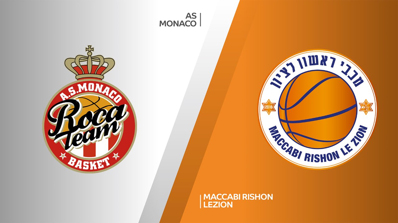 AS Monaco - Maccabi Rishon Lezion Highlights | 7DAYS EuroCup, RS Round 8