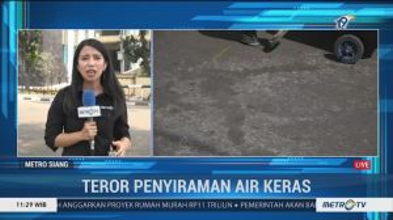 Ini Motif Pelaku Teror Penyiraman Air Keras di Jakbar