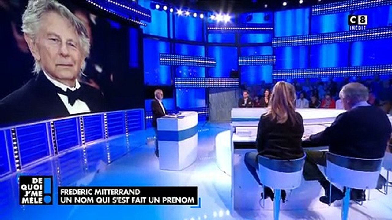 Frédéric Mitterrand prend la défense de Roman Polanski sur C8: "Je ne crois pas qu'il soit coupable. Je le connais, c'est un homme extrêmement bon"