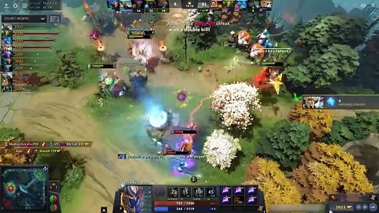中场对无人史诗游戏-魔法对mbx物理爆发Dota 2